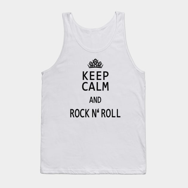 Rock and Roll cool saying Tank Top by Foxxy Merch